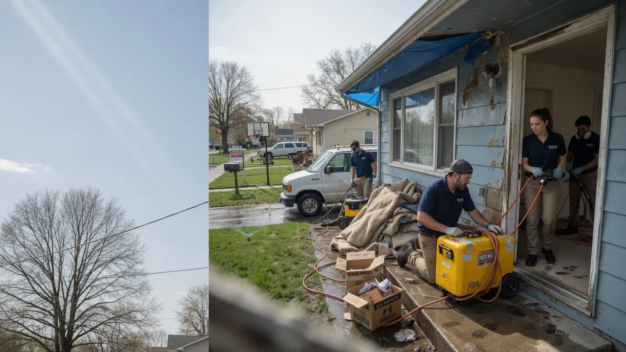 Basement Flood Cleanup in Bridgewater, IA near me